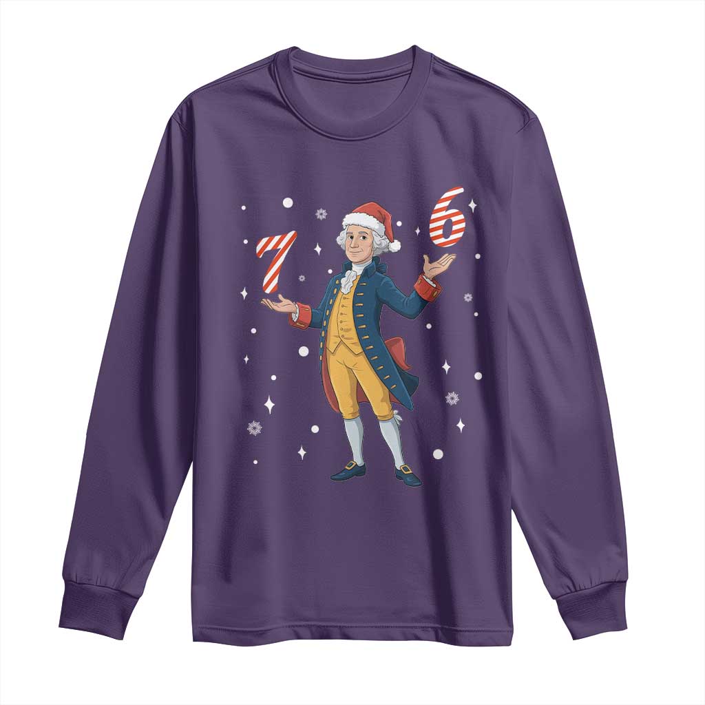George Washington 67 Meme Long Sleeve Shirt Funny Christmas Gift - Wonder Print Shop