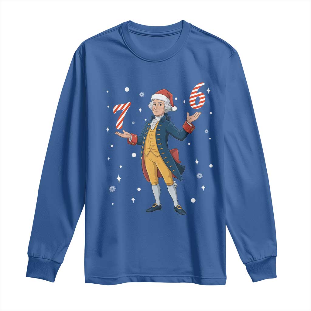 George Washington 67 Meme Long Sleeve Shirt Funny Christmas Gift - Wonder Print Shop