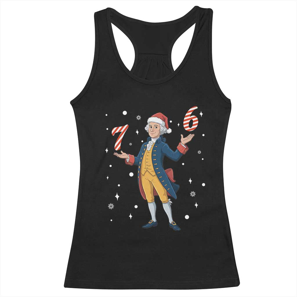 George Washington 67 Meme Racerback Tank Top Funny Christmas Gift - Wonder Print Shop