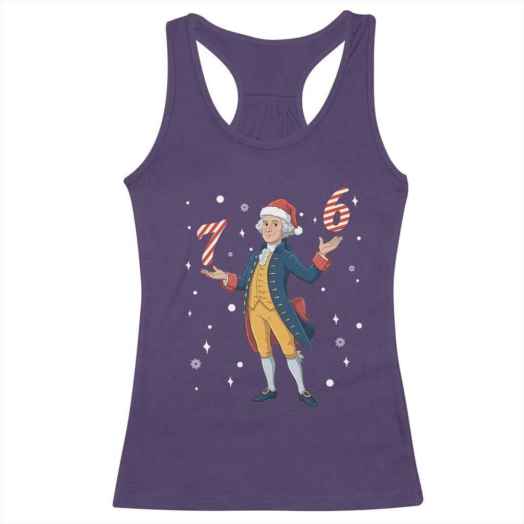 George Washington 67 Meme Racerback Tank Top Funny Christmas Gift - Wonder Print Shop