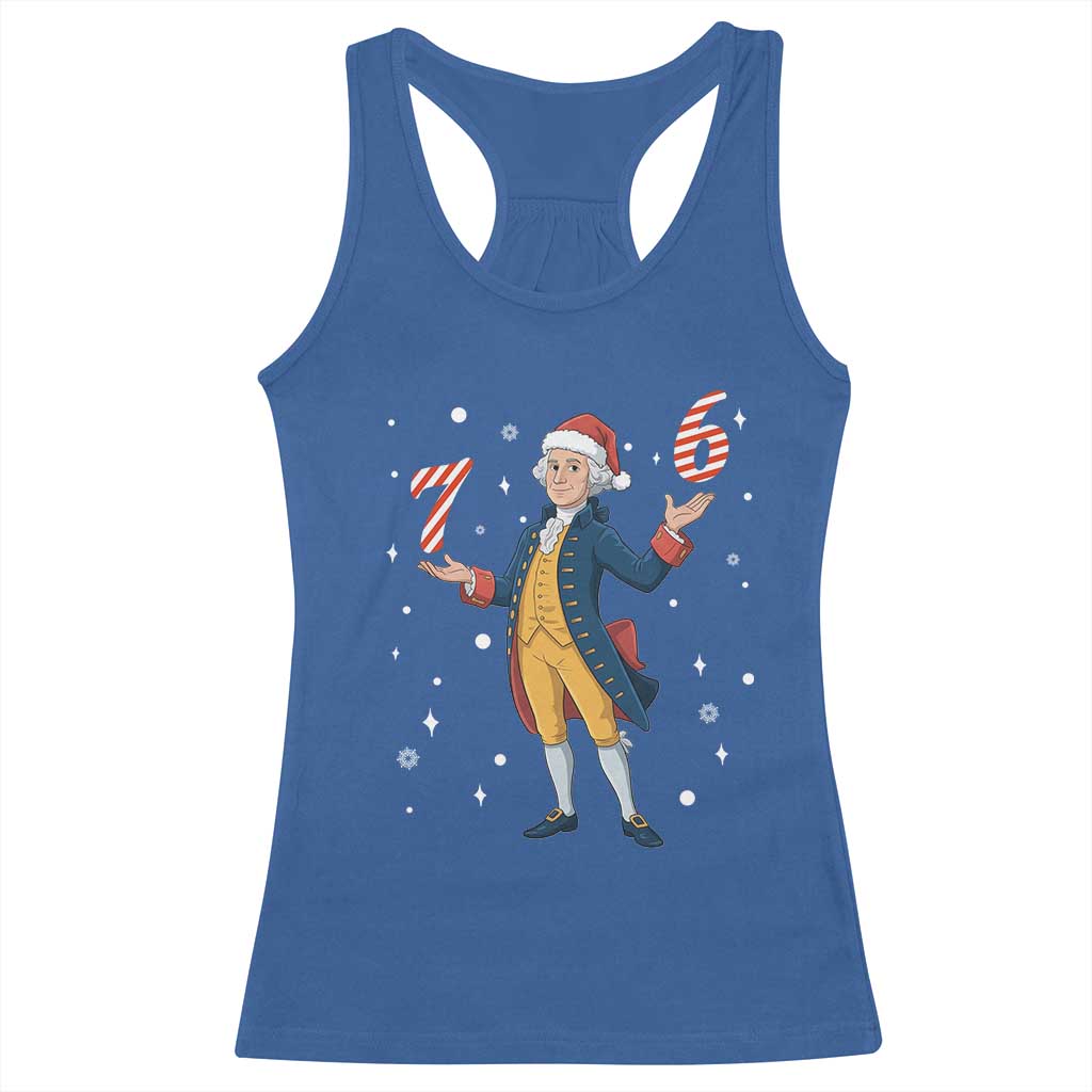 George Washington 67 Meme Racerback Tank Top Funny Christmas Gift - Wonder Print Shop