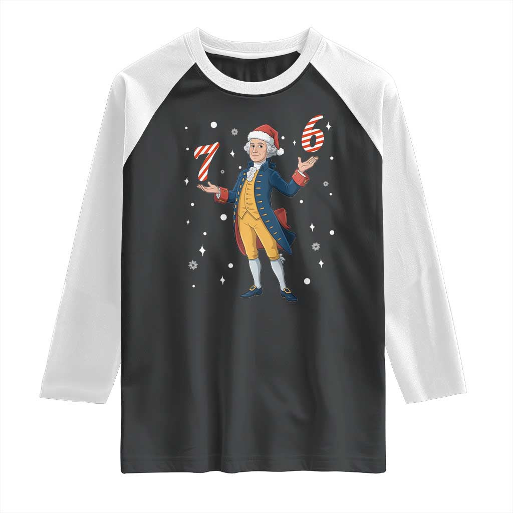 George Washington 67 Meme Raglan Shirt Funny Christmas Gift - Wonder Print Shop