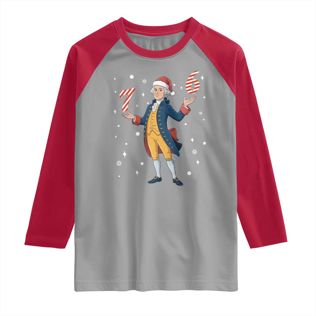 George Washington 67 Meme Raglan Shirt Funny Christmas Gift - Wonder Print Shop