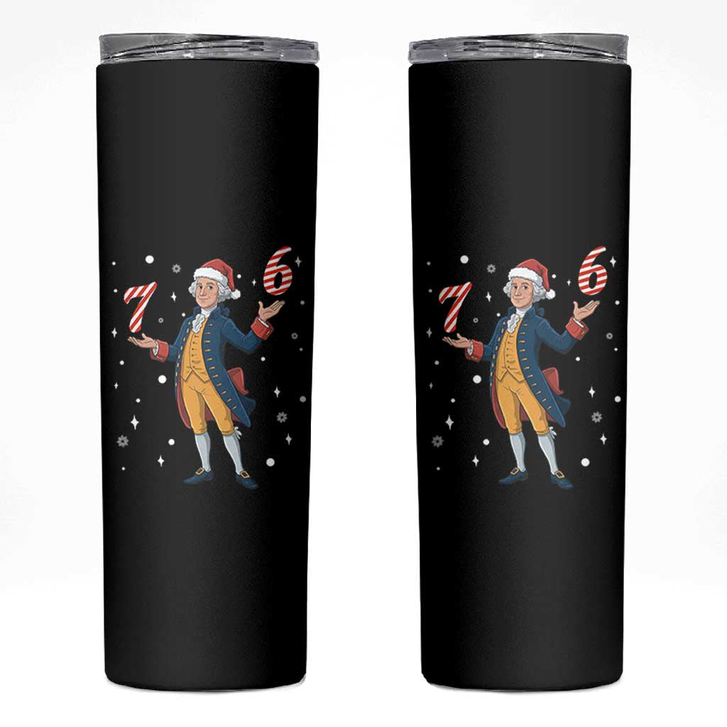 George Washington 67 Meme Skinny Tumbler Funny Christmas Gift - Wonder Print Shop