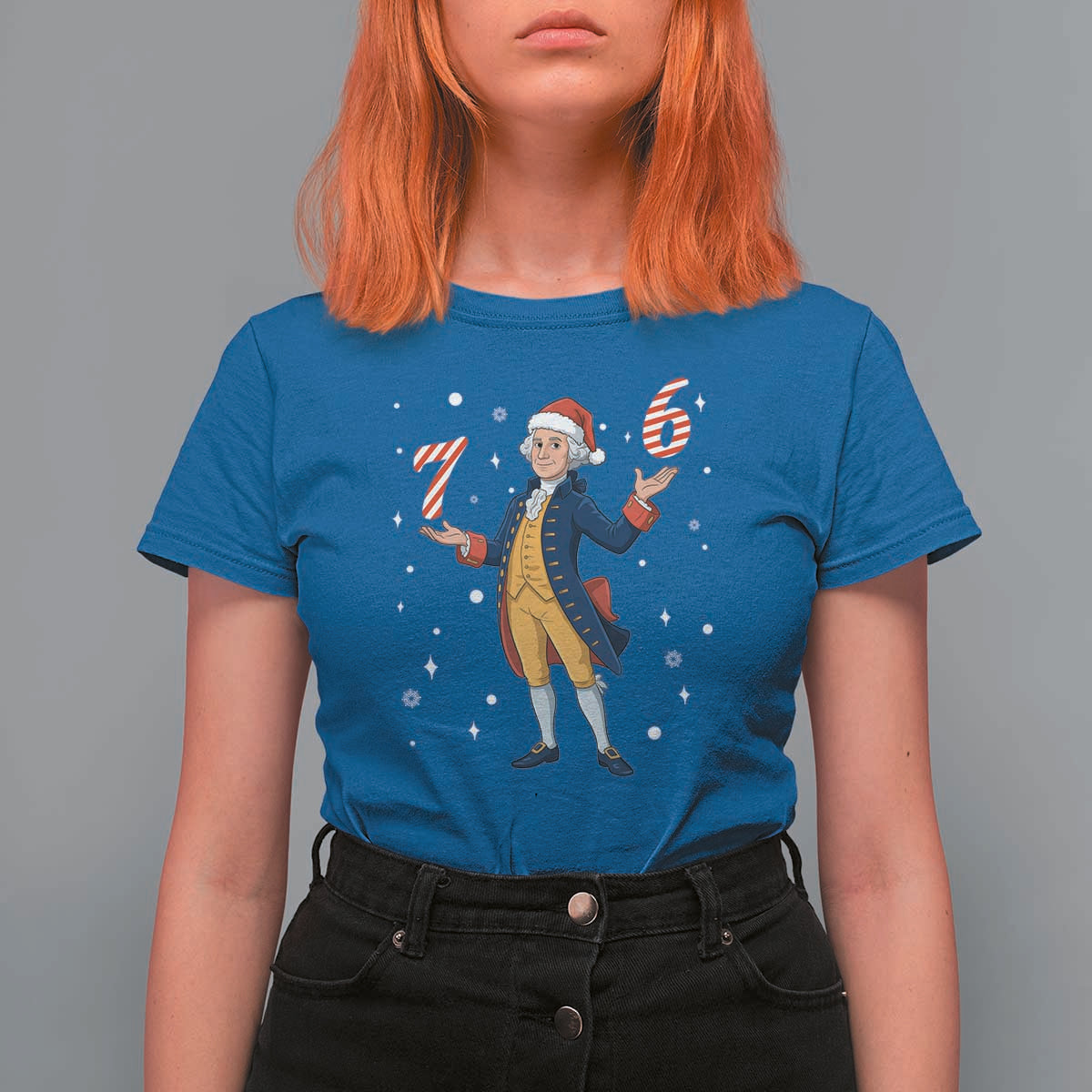 George Washington 67 Meme T Shirt For Women Funny Christmas Gift - Wonder Print Shop