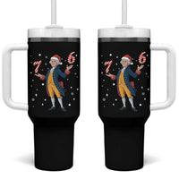 George Washington 67 Meme Tumbler With Handle Funny Christmas Gift - Wonder Print Shop