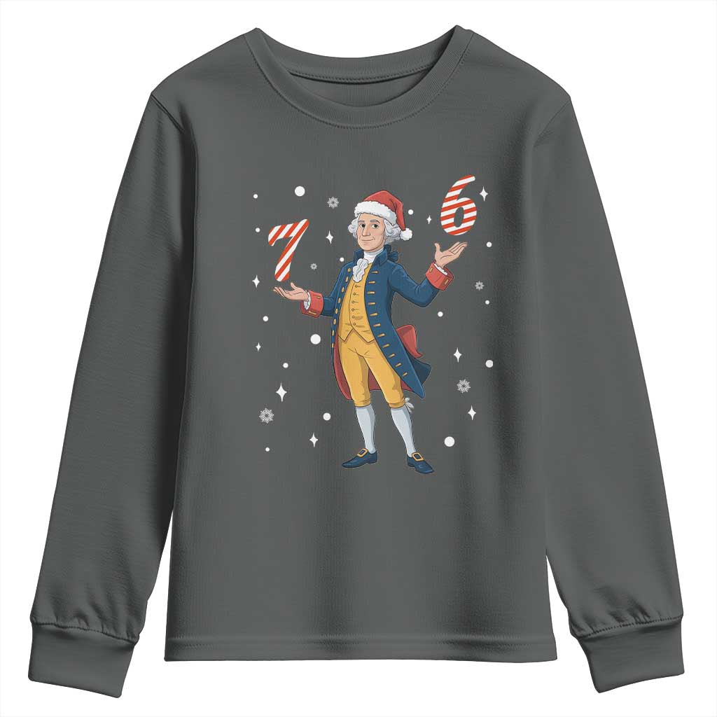 George Washington 67 Meme Youth Sweatshirt Funny Christmas Gift - Wonder Print Shop