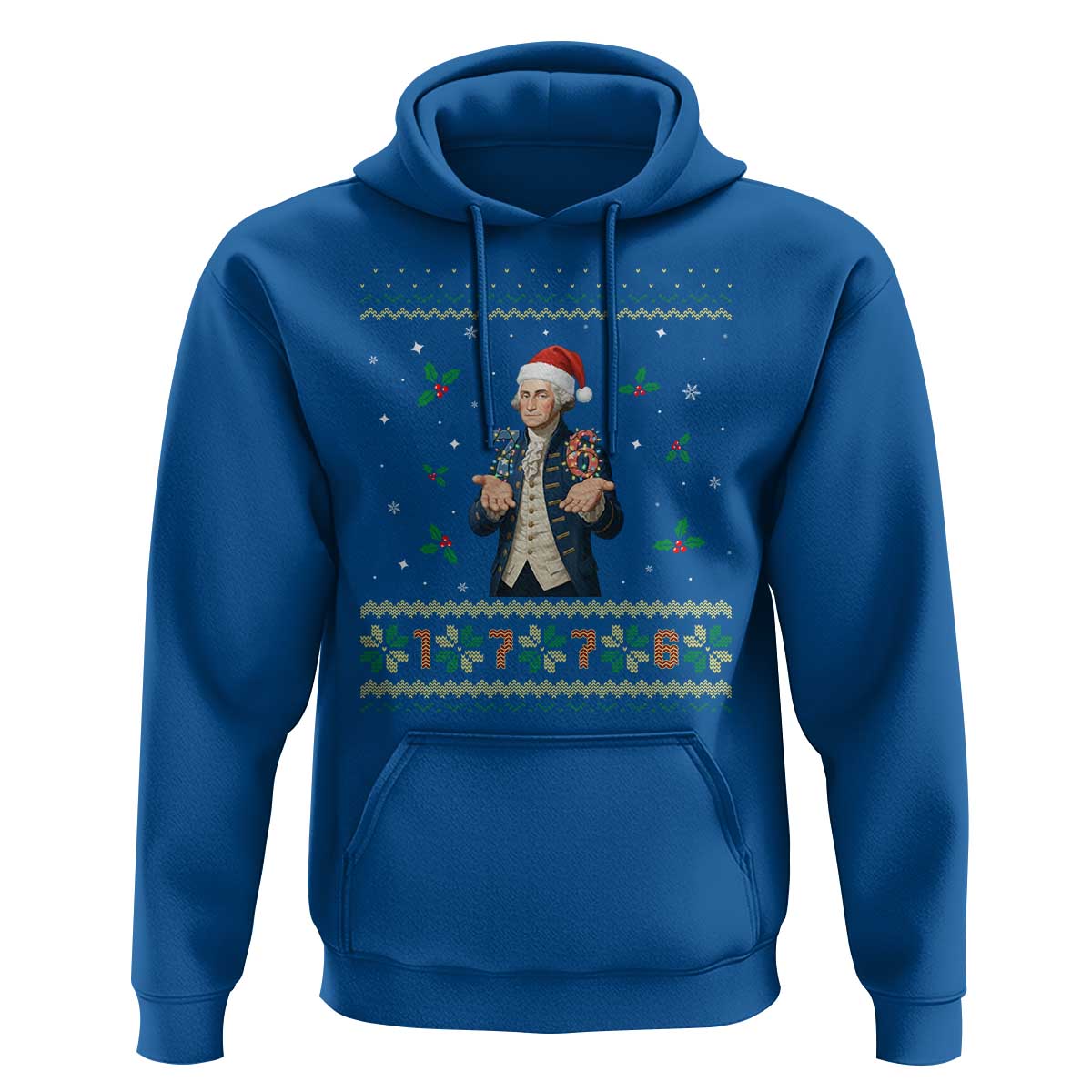 George Washington 67 Meme Hoodie Funny Christmas Ugly Sweater Gift - undefined