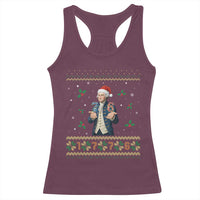 George Washington 67 Meme Racerback Tank Top Funny Christmas Ugly Sweater Gift - Wonder Print Shop