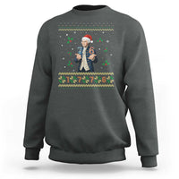 George Washington 67 Meme Sweatshirt Funny Christmas Ugly Sweater Gift - Wonder Print Shop