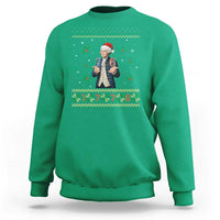 George Washington 67 Meme Sweatshirt Funny Christmas Ugly Sweater Gift - Wonder Print Shop