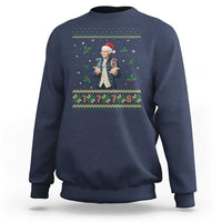 George Washington 67 Meme Sweatshirt Funny Christmas Ugly Sweater Gift - Wonder Print Shop