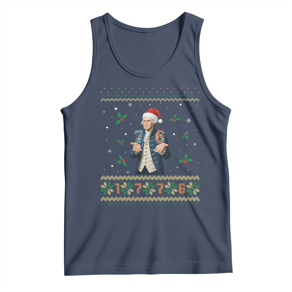 George Washington 67 Meme Tank Top Funny Christmas Ugly Sweater Gift - Wonder Print Shop