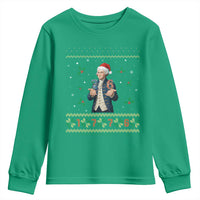 George Washington 67 Meme Youth Sweatshirt Funny Christmas Ugly Sweater Gift - Wonder Print Shop