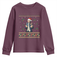 George Washington 67 Meme Youth Sweatshirt Funny Christmas Ugly Sweater Gift - Wonder Print Shop