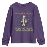 George Washington 67 Meme Youth Sweatshirt Funny Christmas Ugly Sweater Gift - Wonder Print Shop