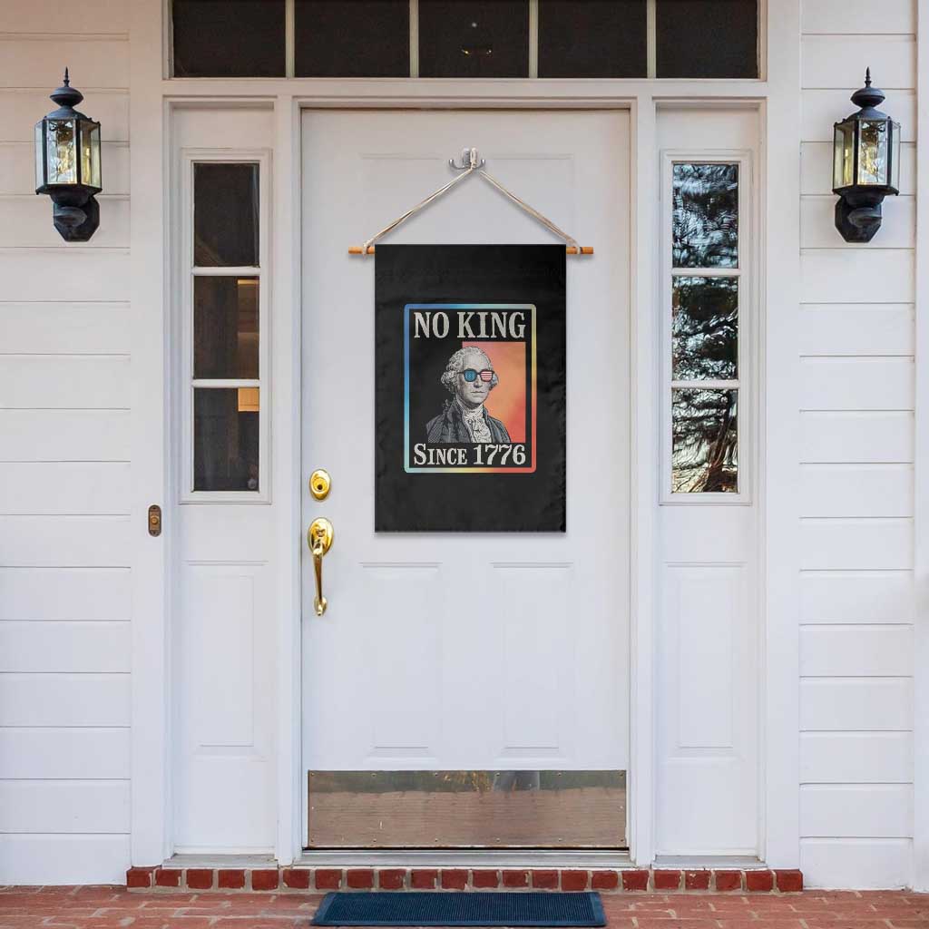 George Washington No Kings Since 1776 Garden Flag Funny Political Meme Gift - Wonder Print Shop