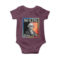 George Washington No Kings Since 1776 Baby Onesie Funny Political Meme Gift - Wonder Print Shop