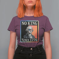 George Washington No Kings Since 1776 T Shirt For Women Funny Political Meme Gift - Wonder Print Shop