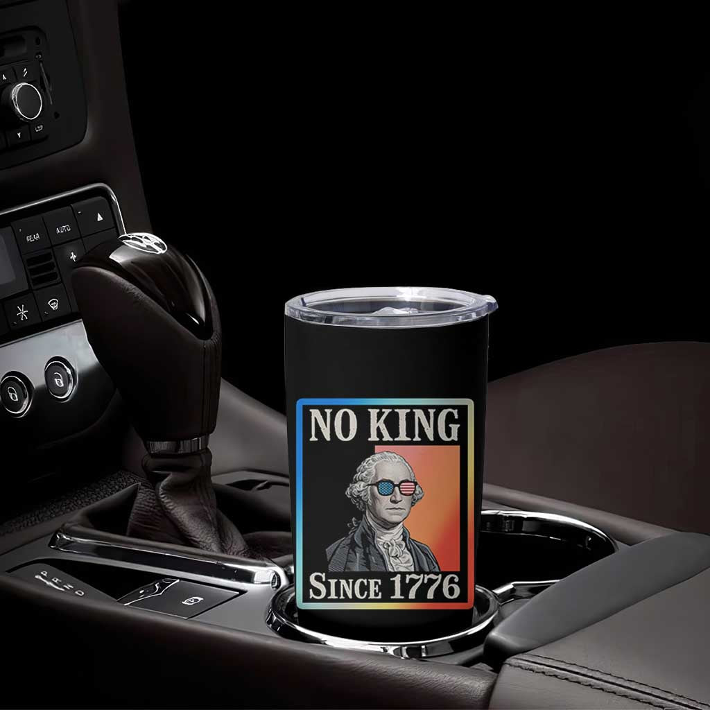 George Washington No Kings Since 1776 Tumbler Cup Funny Political Meme Gift - Wonder Print Shop
