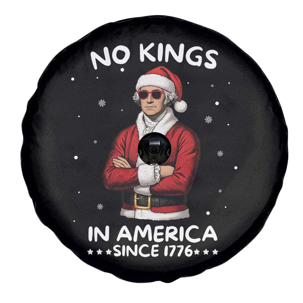 Funny Merry No Kings Since 1776 George Washington Spare Tire Cover Christmas Gift - Wonder Print Shop