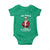 Funny Merry No Kings Since 1776 George Washington Baby Onesie Christmas Gift - Wonder Print Shop