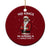 Funny Merry No Kings Since 1776 George Washington Ceramic Ornament Xmas Gift - Wonder Print Shop
