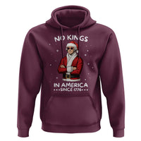 Funny Merry No Kings Since 1776 George Washington Hoodie Christmas Gift - Wonder Print Shop