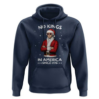 Funny Merry No Kings Since 1776 George Washington Hoodie Christmas Gift - Wonder Print Shop