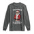 Funny Merry No Kings Since 1776 George Washington Long Sleeve Shirt Christmas Gift - Wonder Print Shop
