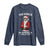Funny Merry No Kings Since 1776 George Washington Long Sleeve Shirt Christmas Gift - Wonder Print Shop