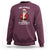 Funny Merry No Kings Since 1776 George Washington Sweatshirt Christmas Gift - Wonder Print Shop