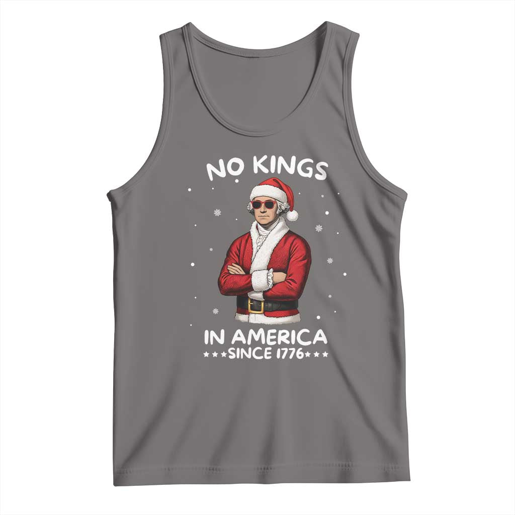 Funny Merry No Kings Since 1776 George Washington Tank Top Christmas Gift - Wonder Print Shop