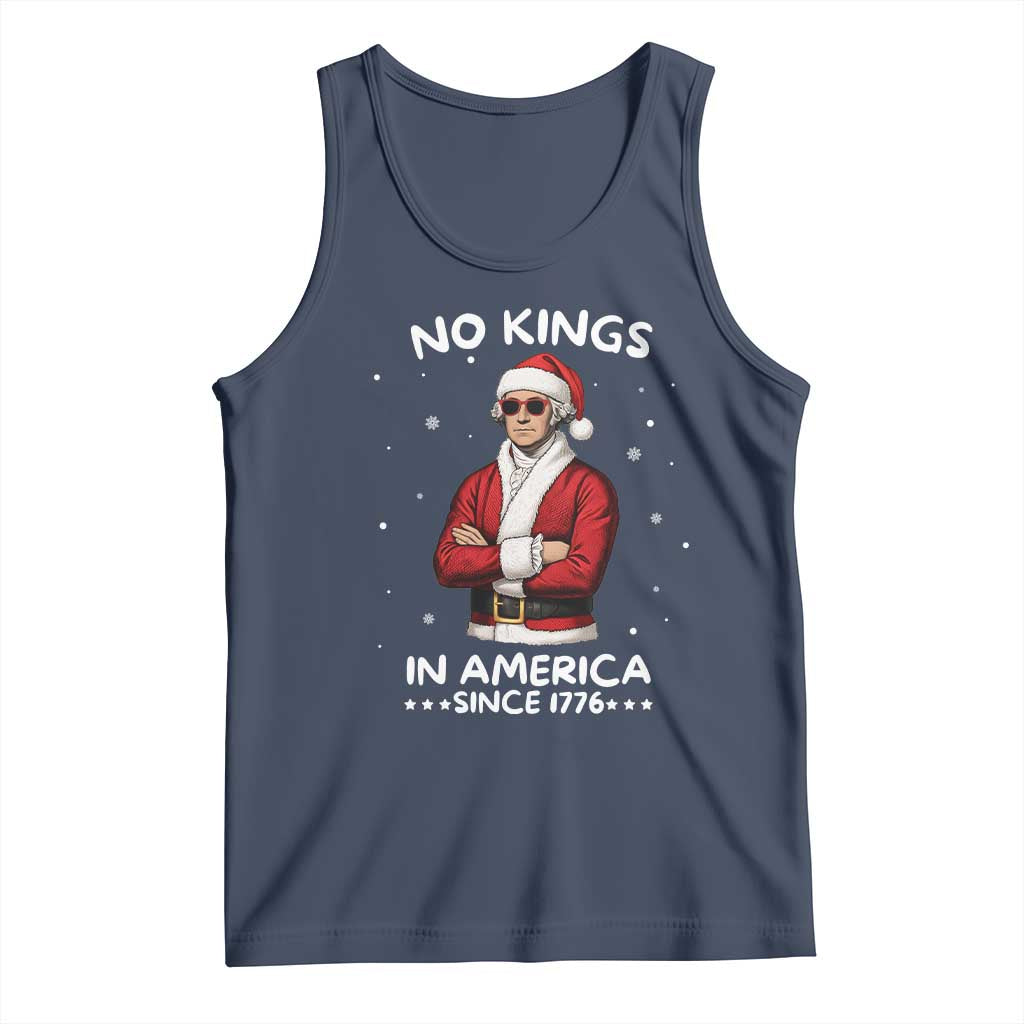 Funny Merry No Kings Since 1776 George Washington Tank Top Christmas Gift - Wonder Print Shop