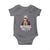 Funny George Washington No Kings 1776 Meme Vintage Gift Baby Onesie - Wonder Print Shop