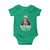Funny George Washington No Kings 1776 Meme Vintage Gift Baby Onesie - Wonder Print Shop