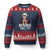 Funny George Washington No Kings 1776 Meme Vintage Gift Ugly Christmas Sweater - Wonder Print Shop