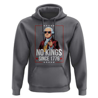 Funny George Washington No Kings 1776 Meme Vintage Gift Hoodie - Wonder Print Shop