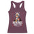Funny George Washington No Kings 1776 Meme Vintage Gift Racerback Tank Top - Wonder Print Shop
