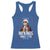 Funny George Washington No Kings 1776 Meme Vintage Gift Racerback Tank Top - Wonder Print Shop