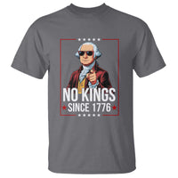Funny George Washington No Kings 1776 Meme Vintage Gift T Shirt - Wonder Print Shop