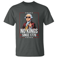 Funny George Washington No Kings 1776 Meme Vintage Gift T Shirt - Wonder Print Shop