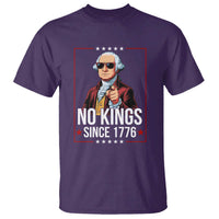Funny George Washington No Kings 1776 Meme Vintage Gift T Shirt - Wonder Print Shop