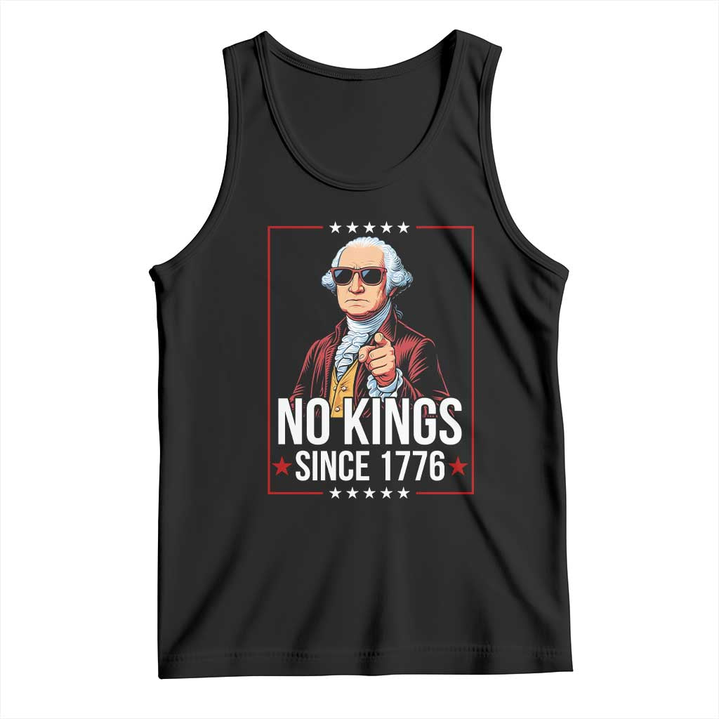 Funny George Washington No Kings 1776 Meme Vintage Gift Tank Top - Wonder Print Shop