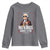 Funny George Washington No Kings 1776 Meme Vintage Gift Youth Sweatshirt - Wonder Print Shop