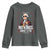 Funny George Washington No Kings 1776 Meme Vintage Gift Youth Sweatshirt - Wonder Print Shop