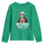 Funny George Washington No Kings 1776 Meme Vintage Gift Youth Sweatshirt - Wonder Print Shop