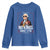Funny George Washington No Kings 1776 Meme Vintage Gift Youth Sweatshirt - Wonder Print Shop
