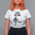 George Washington Kicking Crown T Shirt For Women Funny No Kings Meme Gift - Wonder Print Shop