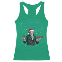 Funny George Washington I Said No Kings Racerback Tank Top Christmas Patriotic Gift - Wonder Print Shop